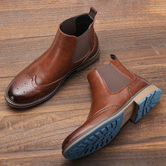 Brace | Leather Chelsea Boots for Men