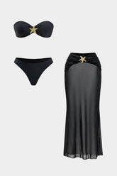 Chandler | Tie-Up Split Bikini Set
