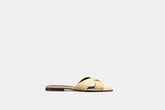 Alera Selene Flat Sandal | Leather Blend, Handmade in Spain