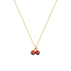 Ciliegia | necklace with fruity red wine pendant