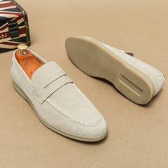 Brando | Suede-Touch Loafers for Women Orthopedic Comfort, Slip-On Design