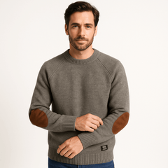 Noble Mens Sweater | Soft Fabric, Classic Crew Neck Design