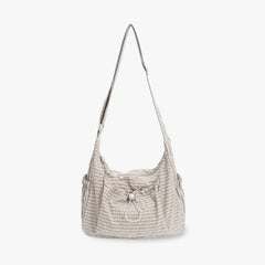 Nava Crossbody Bag | Checkered Nylon and Polyester Design for Women