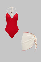 Sanne | Ruffle Detail Cover Up Set