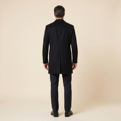 Haven Wool Coat | Men's Slim-Fit Double-Breasted Overcoat