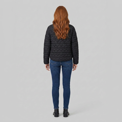 Haven Quilted Jacket | Lightweight, Heart Pattern