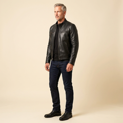 Maverick Leather Jacket | Leather Blend, Vintage Patina, Lightweight Design