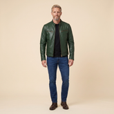 Maverick Leather Jacket | Leather Blend, Vintage Patina, Lightweight Design