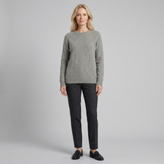 Noble Cashmere Blend Sweater | Soft, Warm, Timeless Design for Women