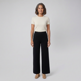 Cleo Women's Pants | High-Waisted Soft Fabric, Comfortable Fit