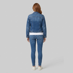 Gina Denim Jacket | Slim Fit, Classic Design for Women