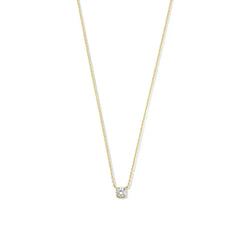 Clea Moissanite Necklace | Timeless Elegance