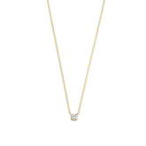 Clea Moissanite Necklace | Timeless Elegance