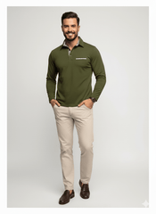 Lorance | Long-Sleeve Polo