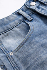 Nina Denim Patchwork Jeans | Comfortable Cotton Blend