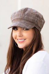 Plaid Newsboy | Caps