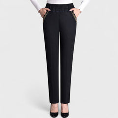 Maira | Women's jeans with side pockets and elastic waistband