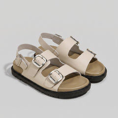 Andrea | Rose Strap Sandals