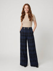 Anne | Plaid Pants