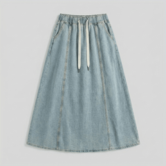 Arielle A-Line Denim Skirt