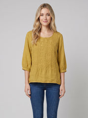 Aurora | Embroidered Relaxed Blouse