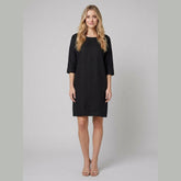 Ava | Women's Dress Relaxed Fit Linen, Knee-Length Summer Dress