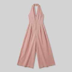 Bella | Jumpsuit Women Cotton-Linen Blend, Bohemian Style, Regular Fit
