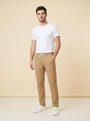 Brixon Men's Casual Trousers | Premium Lightweight, Straight-Leg Fit