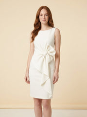 Camille | Bow-Detail Sleeveless Dress