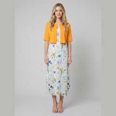 Chico | Floral Dress Lightweight, Elegant Two-Piece Summer Dress for Women