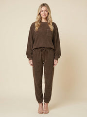 Cora Corduroy Sweatset | Soft, Relaxed Fit