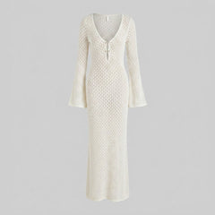 Cora | Maxi Dress Open Back, Perfect for Wedding Guest or Summer Events