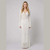 Cora | Maxi Dress Open Back, Perfect for Wedding Guest or Summer Events