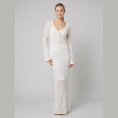 Cora | Maxi Dress Open Back, Perfect for Wedding Guest or Summer Events