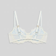 Dahlia Balcony Bra | Floral Chiffon, Underwired Fit