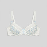 Dahlia Balcony Bra | Floral Chiffon, Underwired Fit