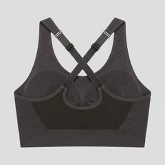 Elysia Sports Bra | Breathable, Adjustable Straps, Front Zipper