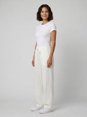 Elysian Pants | Linen-Blend, Relaxed Fit, Adjustable Drawstring