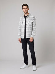 Elysian Winter Shirt | Long-Sleeve, Check Pattern