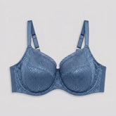 Felicity Full Cup Bra | Side Support, Evening Blue, Adjustable Straps