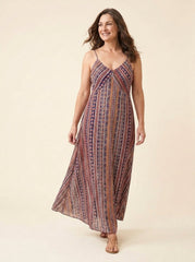 Fiora | Maxi Dress Floral Print, V Neck Summer Wedding Guest Dress
