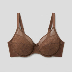 Fleur | Minimizer Bra Full Coverage Lace Design, Comfortable Fit