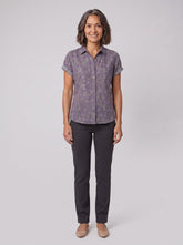 Fleur | Vintage Blouse Floral Print, Lightweight Summer Top for Women