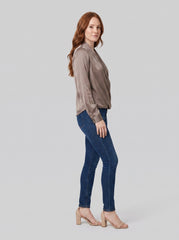 Isabelle | Lace Up Blouse