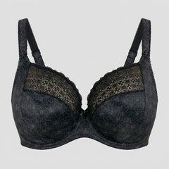 Kira Plunge Bra | Stretch Lace, Full Support