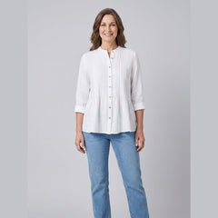 Lina | Women's Tunic Organic Linen, Loose Fit