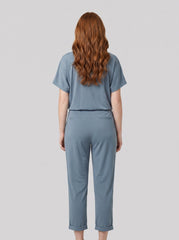 Lyra | Draped Knot Jumpsuit