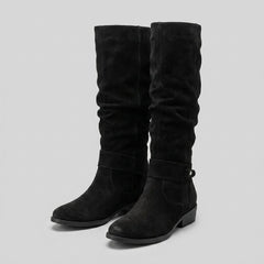 Madeleine | Knee-High Suede-Touch Boots
