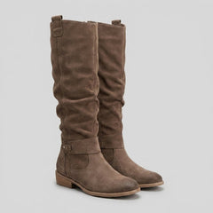 Madeleine | Knee-High Suede-Touch Boots