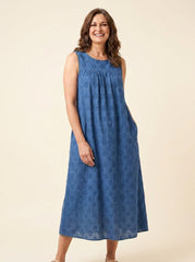 Mara | Womens Dress Lightweight Midi with Pockets